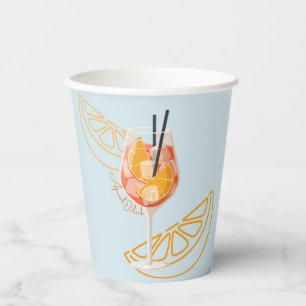 Aperol O'Clock Pappbecher