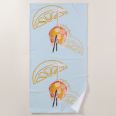 Aperol O'Clock Strandtuch (Vorderseite)