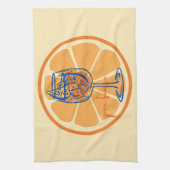 Aperol Per Favore Geschirrtuch (Vertikal)