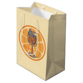 Aperol Per Favore Mittlere Geschenktüte (Rückseite Schrägansicht)