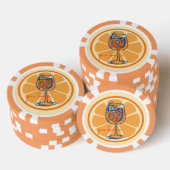 Aperol Per Favore Pokerchips (Stapel)