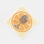 Aperol Per Favore Serviette (Ecke)