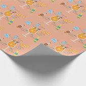 Aperol Rezept Geschenkpapier (Ecke)