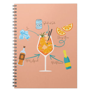 Aperol Rezept Notizblock