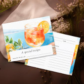Aperol Spritz Amalfi Brautparty Rezept Karte