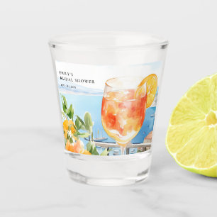 Aperol Spritz Amalfi Brautparty Schnapsglas