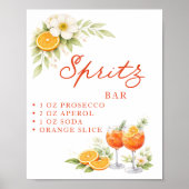 Aperol Spritz Bar Poster (Vorne)