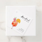 Aperol Spritz Brautparty Geschenkanhänger (Beispiel)