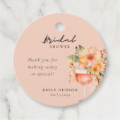 Aperol Spritz Brautparty Geschenkanhänger (Vorderseite)