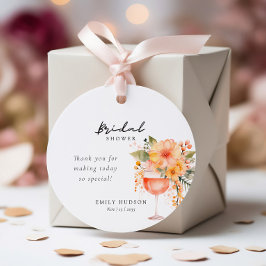 Aperol Spritz Brautparty Geschenkanhänger