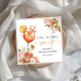 Aperol Spritz Brautparty Napkin Serviette