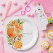 Aperol Spritz Brautparty Pappteller (Party)