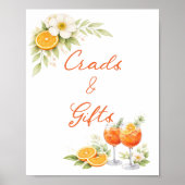 Aperol Spritz Cards And Gifts Poster (Vorne)
