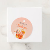 Aperol Spritz Cocktail Brautparty Geschenkanhänger (Beispiel)