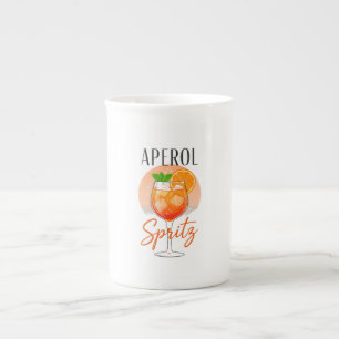 Aperol Spritz Cocktail Design Porzellantasse