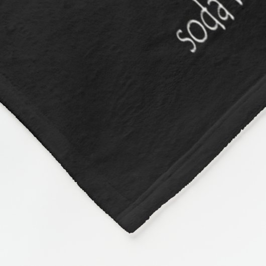 Aperol Spritz Cocktail Fleecedecke (Ecke)