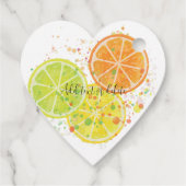 Aperol Spritz Cocktail Italienisches Brautparty Geschenkanhänger (Rückseite)