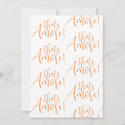 Aperol Spritz Cocktail Simple Script Brautparty Einladung (Rückseite)