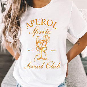 Aperol Spritz Cocktail Sozialclub T-Shirt