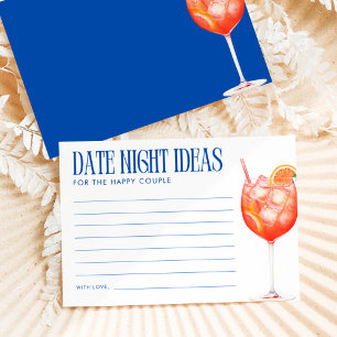 Aperol Spritz Date Night Ideen Begleitkarte