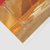 Aperol Spritz Drink Glasses Italien Foto Pattern Seidenpapier (Ausschnitt)