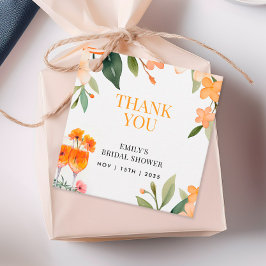 Aperol Spritz Floral Brautparty Favor Tag Geschenkanhänger