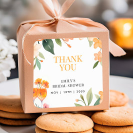 Aperol Spritz Floral Brautparty Sticker