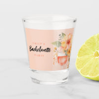 Aperol Spritz Floral Junggeselinnen-Abschied