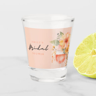 Aperol Spritz Florales Brautjunggesellinnenabschie Schnapsglas