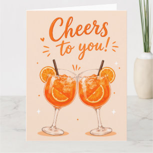 Aperol Spritz Geburtstagsfeier Karte