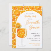 Aperol Spritz Geburtstagsparty-Einladung Einladung (Vorderseite)