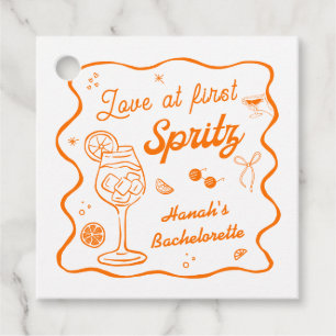 Aperol Spritz Junggeselinnen-Abschied Geschenkanhänger