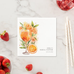 Aperol Spritz Junggesellinnenabschied Serviette
