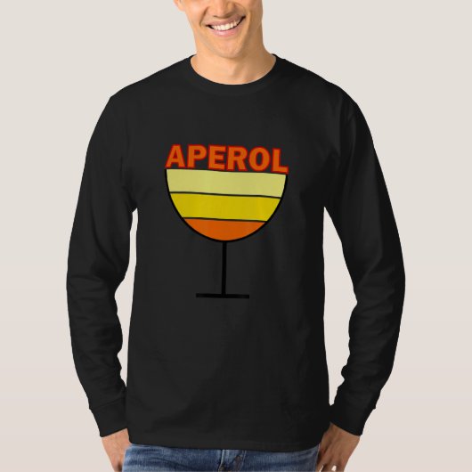 Aperol Spritz Liebe Aperol Vintag Drink T-Shirt (Vorderseite)