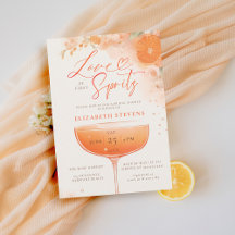 Aperol Spritz Liebe Citrus Floral Brautparty