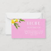 Aperol Spritz Main Squeeze Rezept Card Mitteilungskarte (Vorderseite)