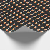 Aperol Spritz Muster Geschenkpapier (Ecke)