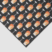 Aperol Spritz Muster Seidenpapier (Ausschnitt)