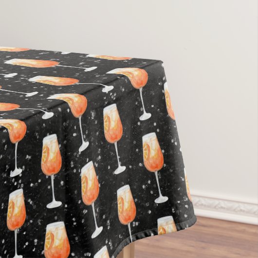 Aperol Spritz Muster Tischdecke (Beispiel)