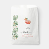 Aperol Spritz Orange Brautparty Geschenktütchen (Vorderseite)