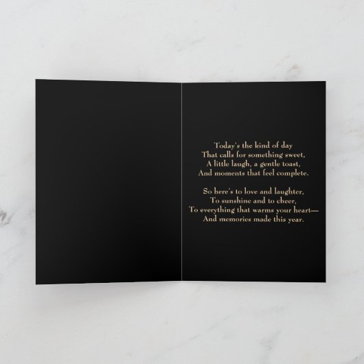 Aperol Spritz Pattern Karte (Innenseite)