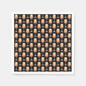 Aperol Spritz Pattern Serviette (Vorderseite)