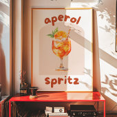 Aperol Spritz | Trendy Wall Art | Minimales Poster