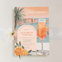 Aperol Spritz Venice Summer Chic Brautparty