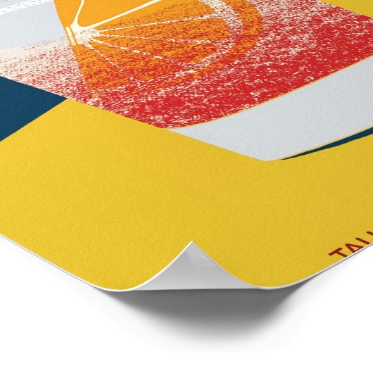 Aperol Spritz Vintag Poster (Ecke)