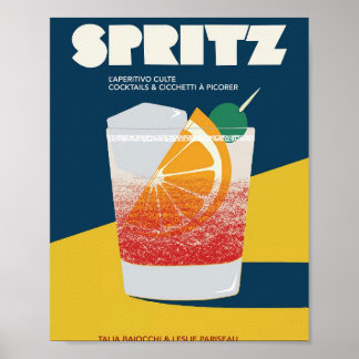 Aperol Spritz Vintag Poster
