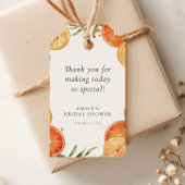 Aperol Spritz Watercolor Brautparty Geschenkanhänger