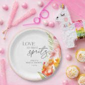 Aperol Spritz Watercolor Brautparty Pappteller (Party)