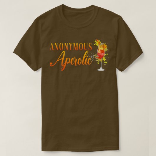 Aperolglass Aperolspritz T-Shirt (Design vorne)