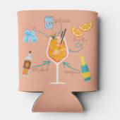 Aperolrecipe Dosenkühler (Rückseite)